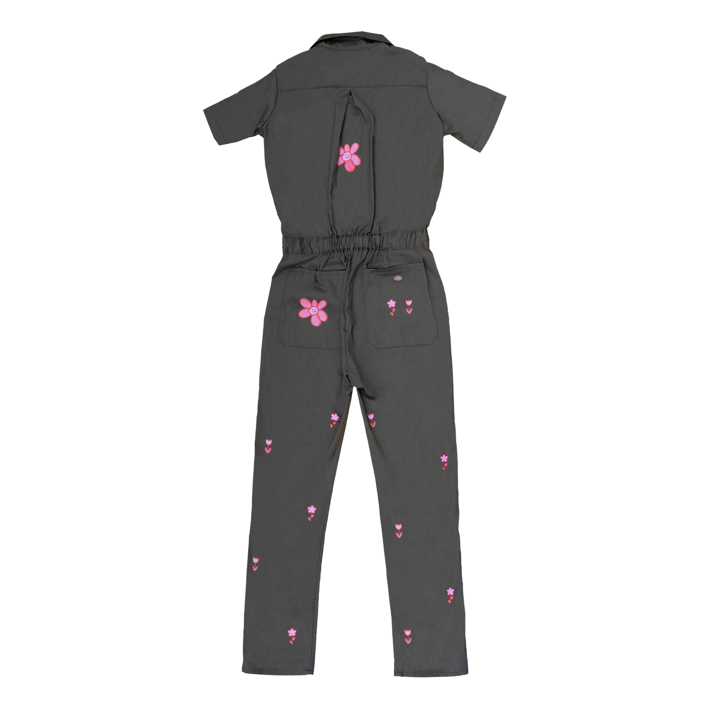 Tiny Flower Coveralls - Green