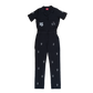 Tiny Flower Coveralls - Black