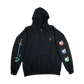 Ranger Zip-up Hoodie - Black