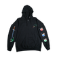 Ranger Zip-up Hoodie - Black