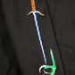 Ranger Zip-up Hoodie - Black