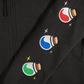 Ranger Zip-up Hoodie - Black